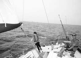 写真：ヨット体験