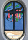 写真: 高須分室のステンドグラス