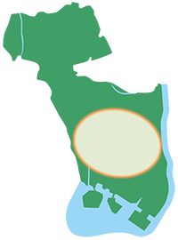 地図：本庁北・甲東・瓦木周辺