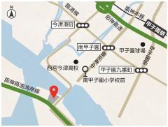 甲子園浜野球場地図