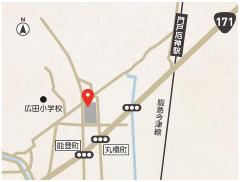 能登運動場　周辺案内図