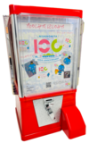 100周年グッズがもらえるカプセルマシン