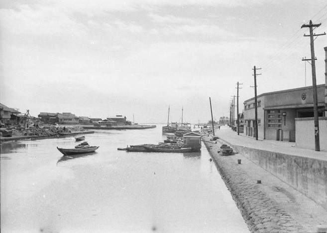 昭和30年代　西宮港