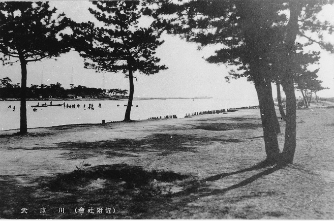 戦前の武庫川河口付近