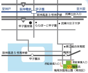 芝生広場（地図）