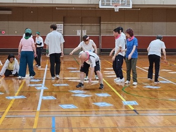 スポーツ体験（カードめくり）