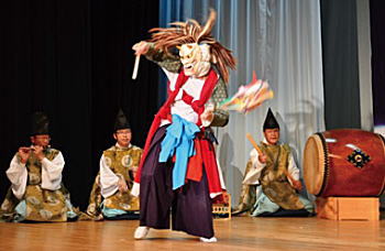 写真：梼原町「津野山神楽」