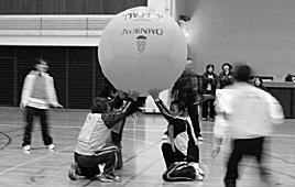 写真：キンボール体験会