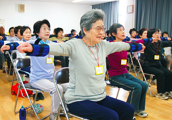 写真：「西宮いきいき体操」