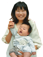 写真：上甲子園・Oさん「はじめまして赤ちゃんといっしょ」に参加