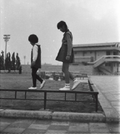 写真：浜甲子園団地（昭和41年）