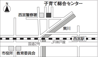 写真：センター地図