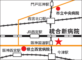 画像：統合新病院建設予定地