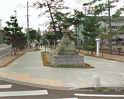 写真：廣田神社へ向かう歩道