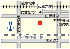 地図：休日夜間急病診療所