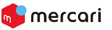 ロゴ：mercari（メルカリ）