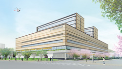 写真：統合再編新病院イメージ