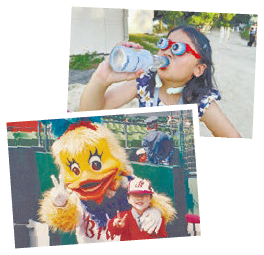 画像:市内での思い出写真 画像:市内での思い出写真