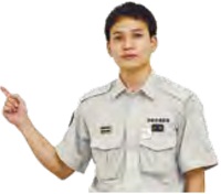 画像:救急課 川田消防士