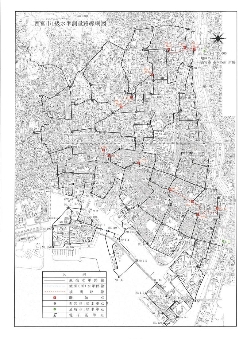 一級水準点の使用申請について｜西宮市ホームページ