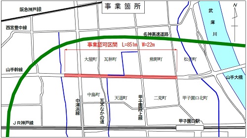 事業箇所図