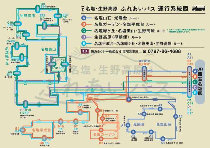 運行ルート図（本格）