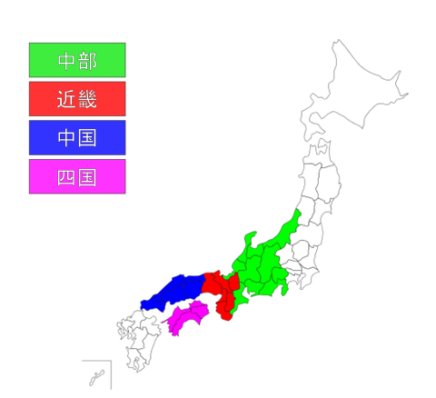 日本地図