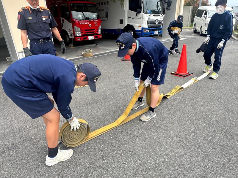 警防訓練（1）。