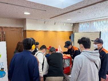 消防関連グッズのプレゼント