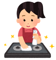 こんろ掃除