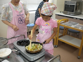 こどもエコ料理教室の様子3