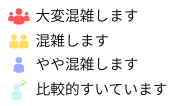 混雑予想カレンダーの汎用例の説明