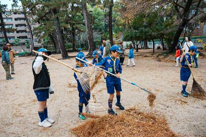 わがまちクリーン大作戦の様子