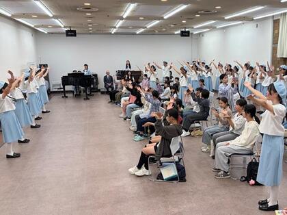 オープンコーラスの様子