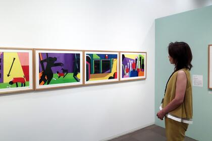 展示の様子