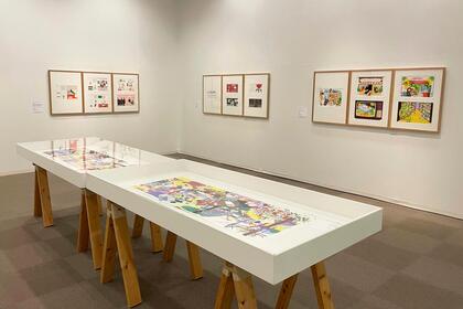 展示の様子
