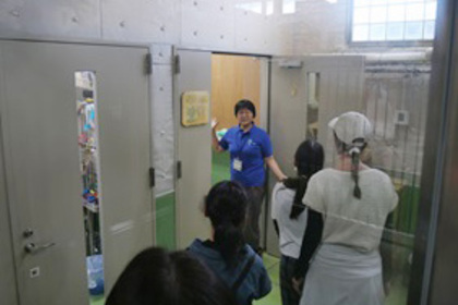施設見学