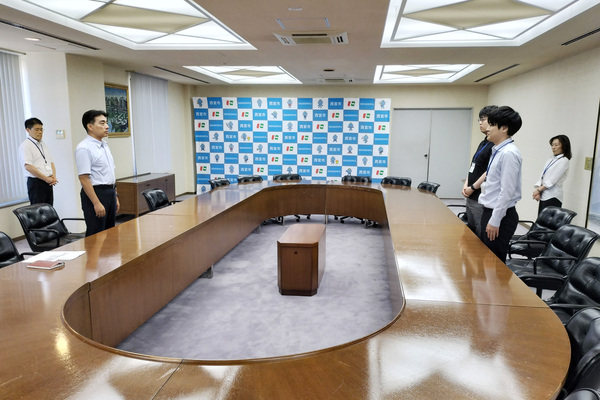 令和8年熊本地震に係る派遣職員の出発式