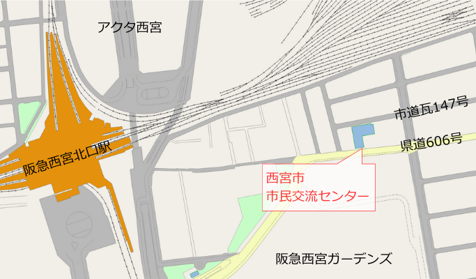 市民交流センター地図