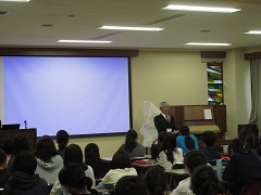 スマホ・ケータイ人権教室@神戸女学院中学部