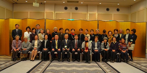 辰馬章夫さん（西宮ユネスコ協会新年理事会）