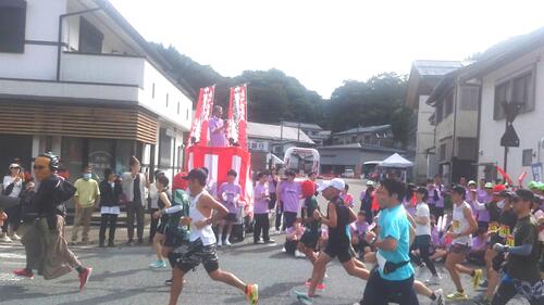 マラソン大会の様子