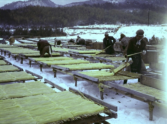 息を合わせて 筒引き1