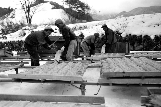 息を合わせて 筒引き2