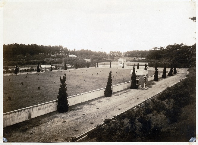 昭和6年 越水浄水場配水池