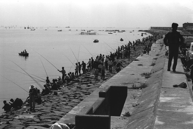 武庫川での釣り その1(昭和37年)