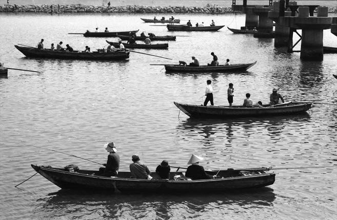 武庫川での釣り その2(昭和37年)
