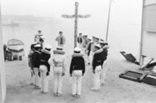 13 昭和43年 カッター漕ぎ実習前の諸注意