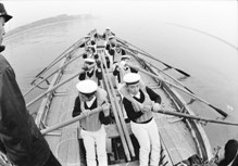 14 昭和43年 カッター漕ぎ実習