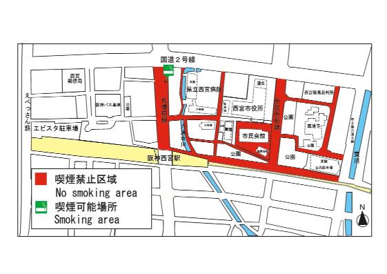 喫煙禁止区域図(告示用)